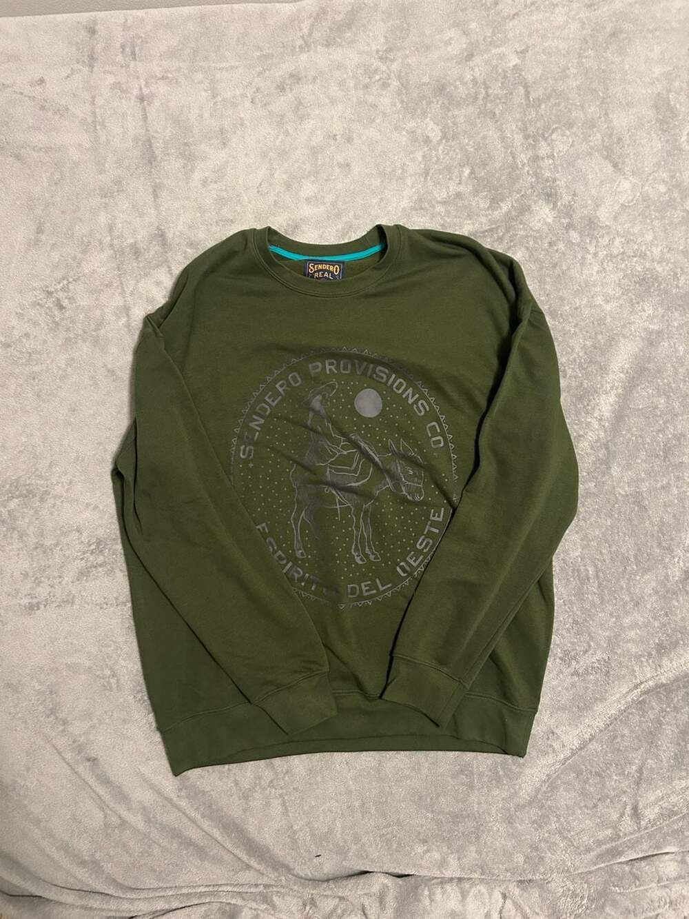 Sendero Provisions Co. Burro Lady Espiritu Del Oeste Graphic Crewneck Sweatshirt